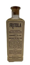 1943 Pinus Medicine Co. FRITOLA Pharmacy Drug Store Bottle - Unopened picture