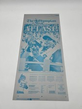 Seattle Seahawks 2014 Super Bowl The Olympian Newspaper Printing Press Plate picture