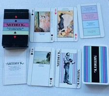 Rare Aristoplay Art Deck Playing Cards Art By 13 Modern Masters Degas Monet 16 picture