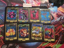 Poppy Playtime Holo / Foil Shiny Huggy Wuggy Mommy Long Legs Lot 8 Cards Rare picture