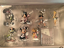 NEW D23 Expo Exclusive Limited Edition 250 Disney's Silver Ornament Set 7 pieces picture