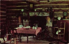 Rutledge Tavern Lincoln's New Salem Illinois Vintage Postcard Dexter Press picture
