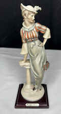 Vintage 1994 Florence Giuseppe Armani Sculpture Woman 'Late Again' 9” Signed picture