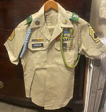 Vietnam Era US Army Enlisted SFC Khaki Short Sleeve Uniform picture