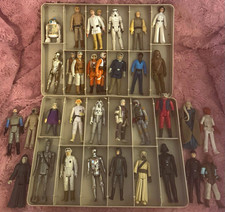 Vintage Kenner Star Wars Action Figure Lot w/ Boba Fett Vader C-3PO  picture