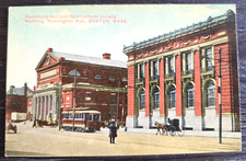 C. 1910 Postcard Symphony Hall Horticulture Society Building Boston MASS picture