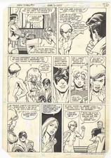 Tales of The Teen Titans #51 pg 21 Original Comic Art by Rich Buckler picture