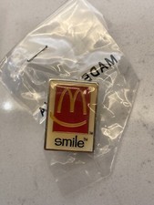 McDonald’s Vintage Smile Pin Sealed picture