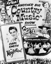 Poster music film Another Big Country Music Show 1960 The film fea- Old Photo picture