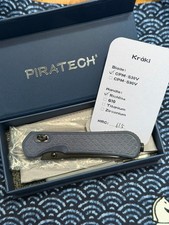Piratech Knives Kraki Folding Knife CPM-S30V Steel Blade Richlite Handle picture