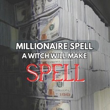 Millionaire Witch’s Wealth Spell - Instant Money Attraction Ritual picture