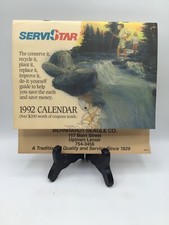 Vintage 1992 Servistar Calender Bernhardt-Seagle Co. N.C. picture