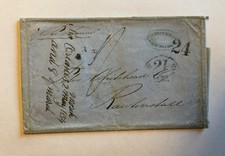 1854 Letter New Orleans Frehn Clegg Peter Whitehead Rawtenstall England picture