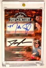 MILLA JOVOVICH 1/1 - DAZED AND CONFUSED - AUTOGRAPH LEAF METAL POP CENTURY AUTO picture