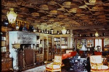 c1960's 35mm Slide Biltmore Estate Library Interior Asheville North Carolina picture