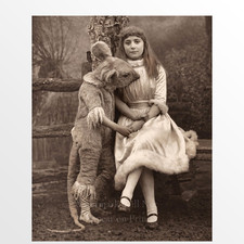 Phoebe Carlo Alice in Wonderland 1887 Photo Print - Stage Actress Portrait picture