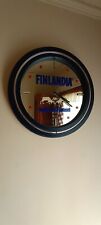 Vintage Finlandia Vodka Wall Mirror & Clock picture