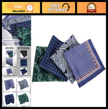 Pocket Squares for Men, 100% Mulberry Silk Pocket Square, Luxury Men's Pocket Sq picture