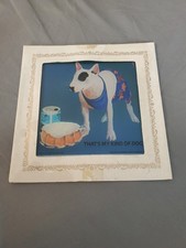 Vtg 1980's Carnival Fair Game Prize Glass Mirror Spud MacKenzie 6