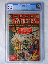 AVENGERS #1 (Marvel 9/63) CGC 3.0 - Off-White Pages -  picture