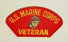 US MARINE CORPS VETERAN PATCH - MADE IN THE USA picture