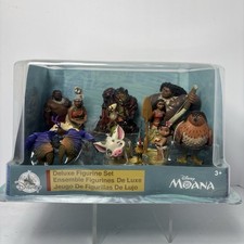 Disney Store Moana 10 Piece Deluxe PVC 4