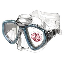 SEAC Clear Silicone Diving Mask, Anti-Fog Low Volume Snorkel Mask, Aquamarine picture