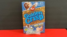 Post Golden Crisp Full Cereal Box W/ an E.T. Finger Light in Box + 1 Extra-2002 picture