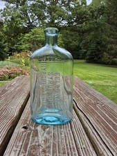 Antique  Embossed “Fellow Syrup Of Hypophosphites”  7 3/4 Inches Tall picture