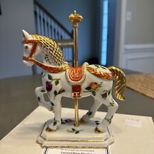 Royal Albert Old Country Roses Carousel Horse. 1873/2000 In Box 1st Edition picture