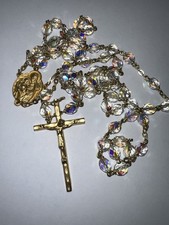 Vintage Swarovski Crystal Rosary picture