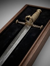 Antique Medieval Left Hand Dagger Rapier Sword XVII C And Later  picture