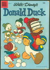 Walt Disney's Donald Duck 51  GD Vintage Silver Age Dell Comic 1957 picture