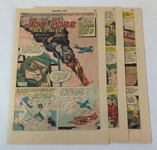 1958 six page cartoon story~ JOE FOSS Ace Of Aces ~ WWII Guadalcanal picture