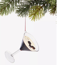 Holiday Lane Foodie Collection Espresso Martini Ornament picture