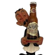 Vintage 1950s Ceramic Blatz Beer Bartender Joe Figure picture