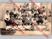 c1910 INTEGRATED School Children Black African STOCKTON California CA Kids RPPC picture
