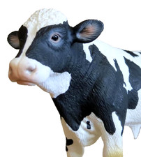 SCHLEICH 13632 D-73508 Holstein Bull Cow Figure Figurine NWT NEW picture