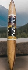 Australia Hand Painted Musical Instrument Tap Rhythm Murra Wolka Creations Read picture