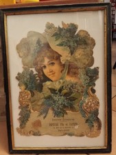 RARE.ADVERTISING CHROME-1923-DEPEYRE FILS AND CAPBER.COLONIAL DENREES.29X40 picture