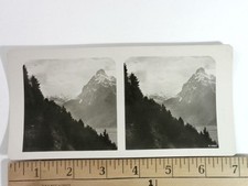 Urirotstock Mountain Stereoview Alpine Landscape Swiss Alps 1900s picture