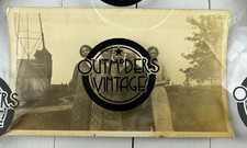 VTG 1920s Photo Antique Farmhouse Farm Windmill Barn Family Women Folk Snapshot picture