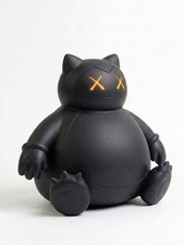 Snorlax Custom X-Eye 3D Printed Figure Black Pokémon Collectible picture