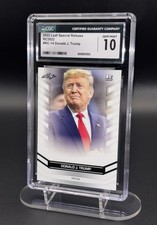 Donald Trump 2022 Leaf Special Release / CGC Gem Mint 10 picture