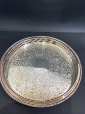 WM. ROGERS , SILVERPLATE,  Pan  12” Diameter 4371G picture