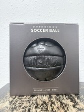 Starbucks Reserve Roastery Leather Soccer Ball Size 5 Limited Edition (NEW) picture