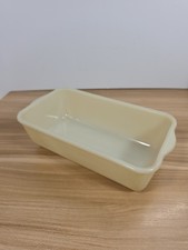 Vintage Fire-King Rectangle Casserole Dish 9” X 5” Oven Glass Cream picture
