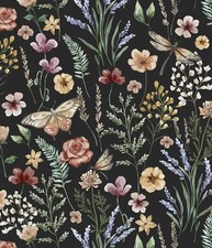 Orainege Vintage Floral Wallpaper Peel and Stick Wallpaper Boho Removable picture