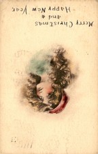 Christmas Greetings to Miss Florence Brown, 1919 Postcard picture