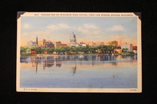 1941 LINEN POSTCARD 